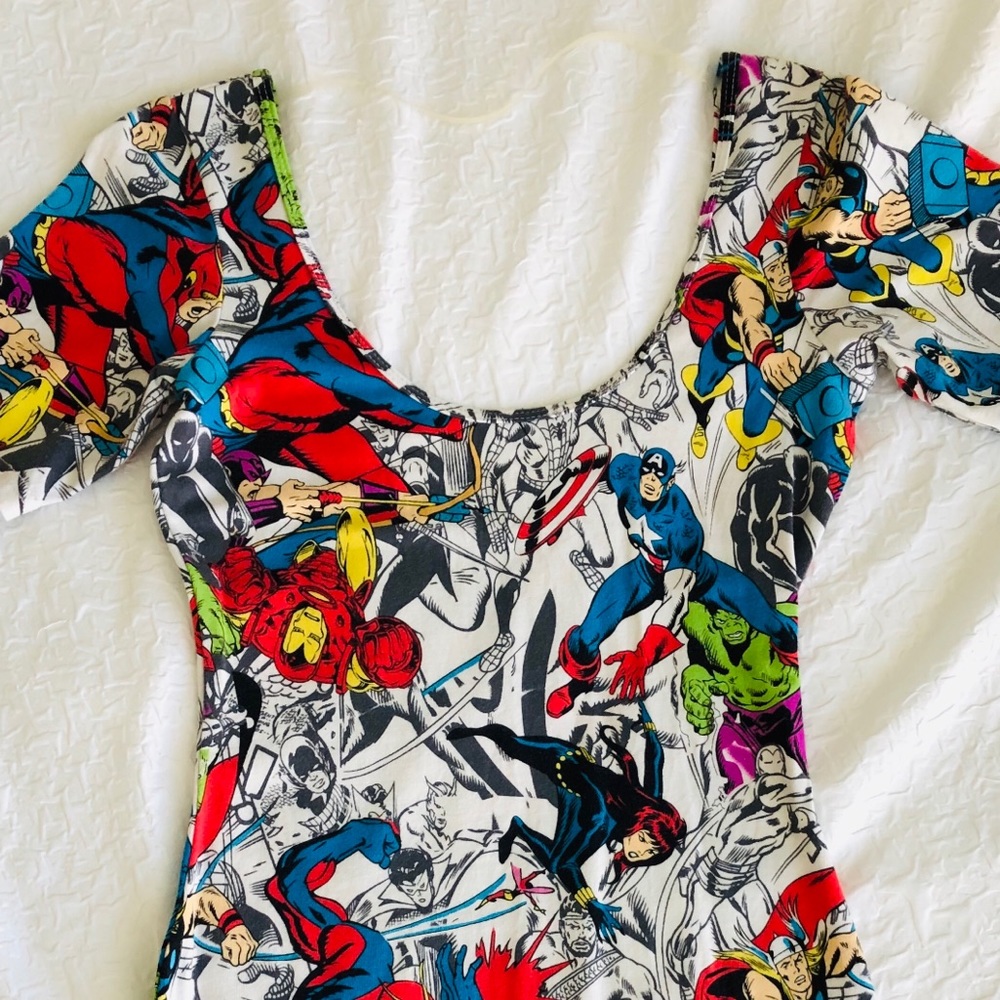 Sexy Marvel Comic Dress